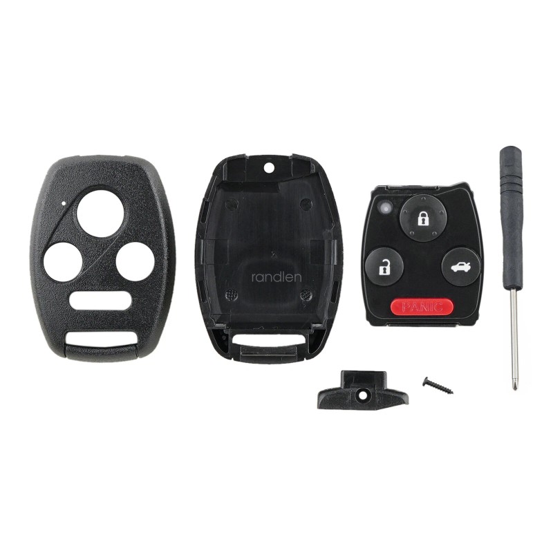 Unbranded 4B Remote Key Fob Shell Case for Honda Accord