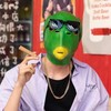 [FineGood] Realistic Green Fish Head Mask Rubber Halloween Cosplay Props