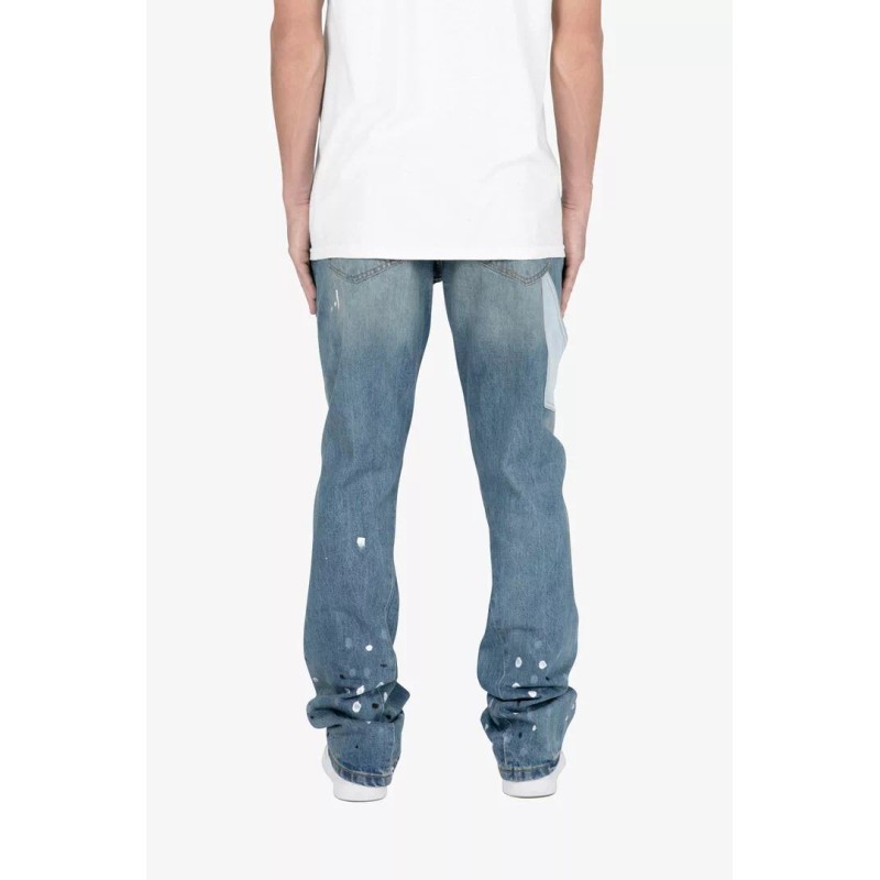 MNML Mens B425 Patch Flare denim size 31 Blue