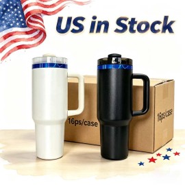 US  40 Oz H2.0 Scratch Resistant Daily Use Cup Gobelet Sublimation 40oz for Daily Office Outdoor Activitycolor: black & white mixed, capacity: 40 oz