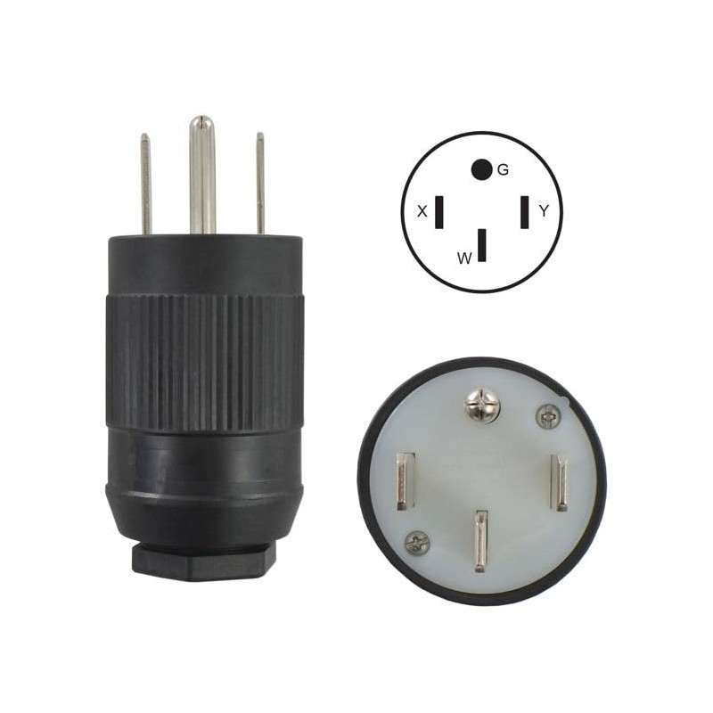 Conntek 60837-00 14-50P Assembly Plug , Black