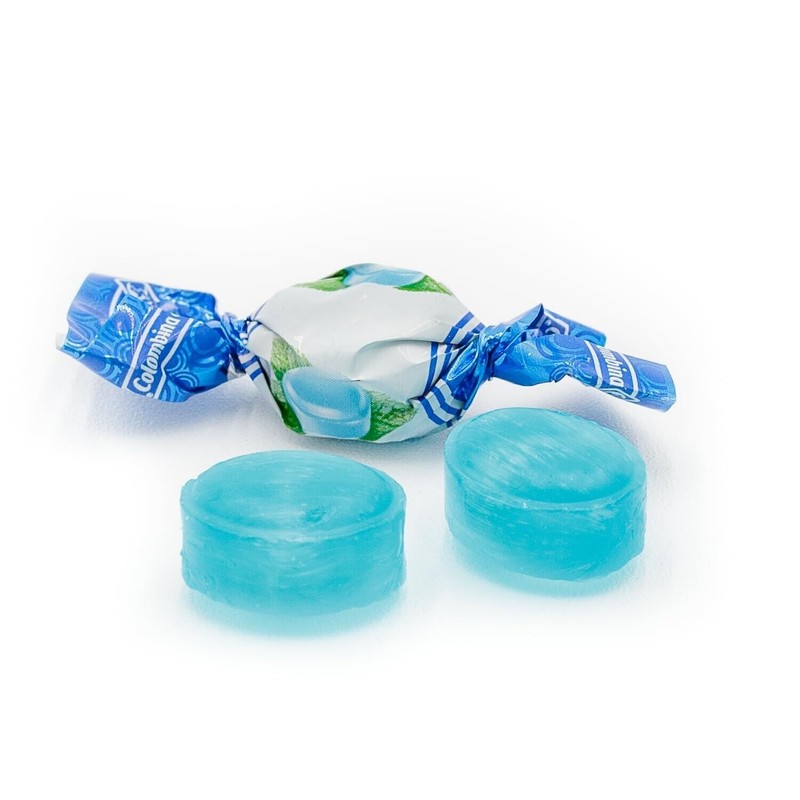 COLOMBINA Delicate Mint Drops, Bulk Mini Breath Freshening Mints (4