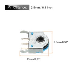 sourcing map Mouse Wheel Encoder 5.5mm 300W Time Accurate Decoder Rotary Mouse Scroll Wheel Encoder 10 Pcs