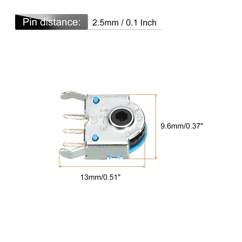 sourcing map Mouse Wheel Encoder 5.5mm 300W Time Accurate Decoder