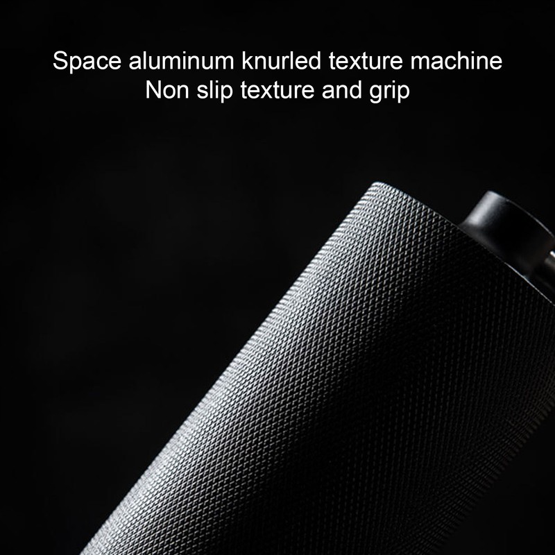 Manual Coffee Bean Grinder Multifunction CNC Steel Core Adjustable Thickness