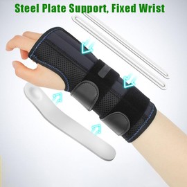 Wrist Protective Gear (Black, Right Hand/M)