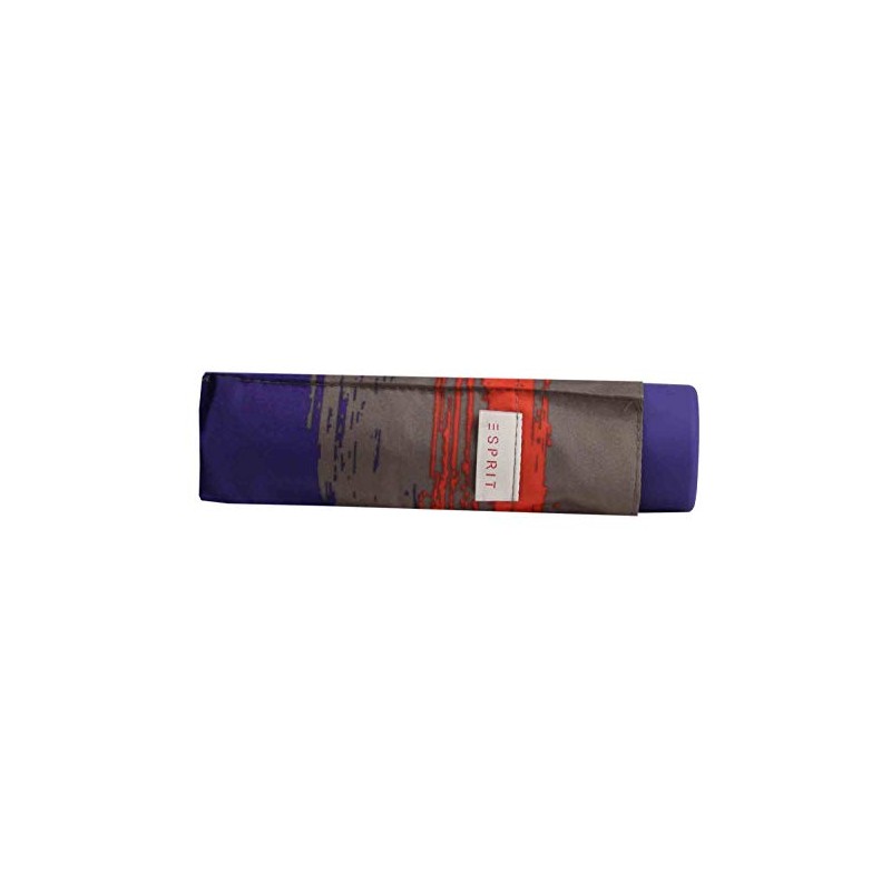 ESPRIT Petito Flash Stripe Purple 50610 Lilac Stripe Pocket Umbrella