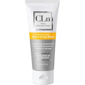 CLn® Hair & Scalp Mask Conditioner - Deep Conditioner for Hair & Scalp Prone to Dryness & Damage, Paraben-Free & Dye-Free, Scented by Eucalyptus, 6 fl. oz.