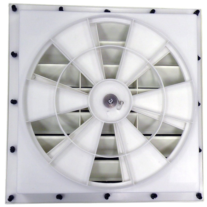 ShelterLogic AutoVent Automatic Shelter Vent Kit, White (11300)