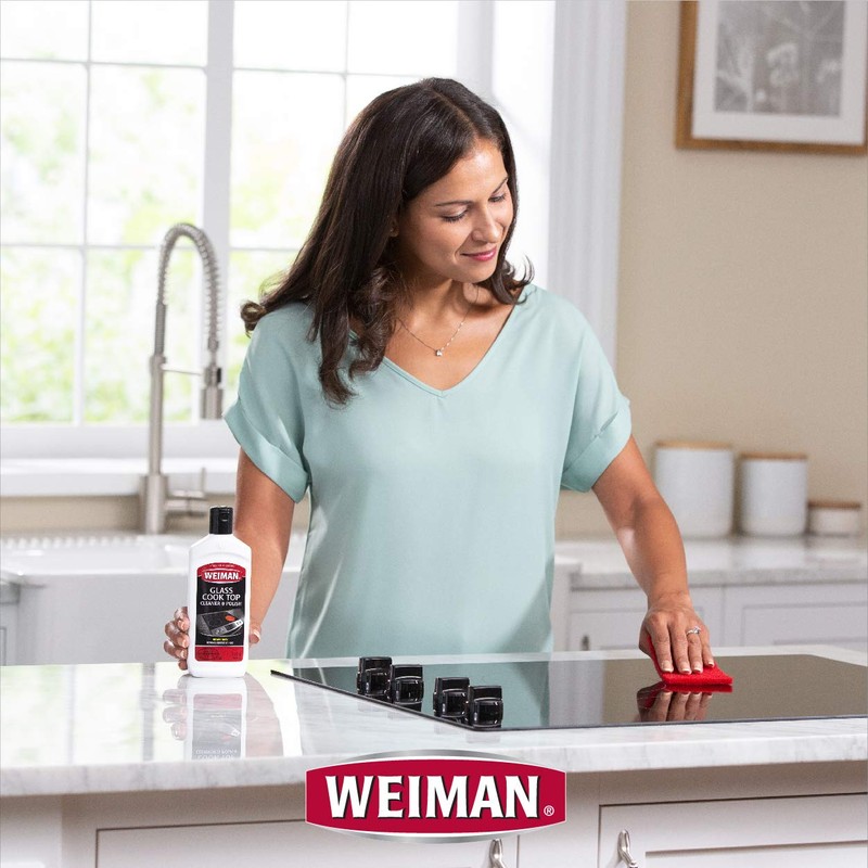 Weiman Glass Cooktop Heavy Duty Cleaner & Polish - Shines