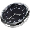 Toyvian Stick on Dashboard Car Clock Mini Tiny Small Luminous