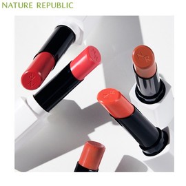 NATURE REPUBLIC Lip Studio Sheer Glow Lipstick 3.1g, Color:01 Mood Peach
