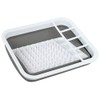 Creative Kitchen Collapsible Dish Drainer, White/Grey 37 x 31 x