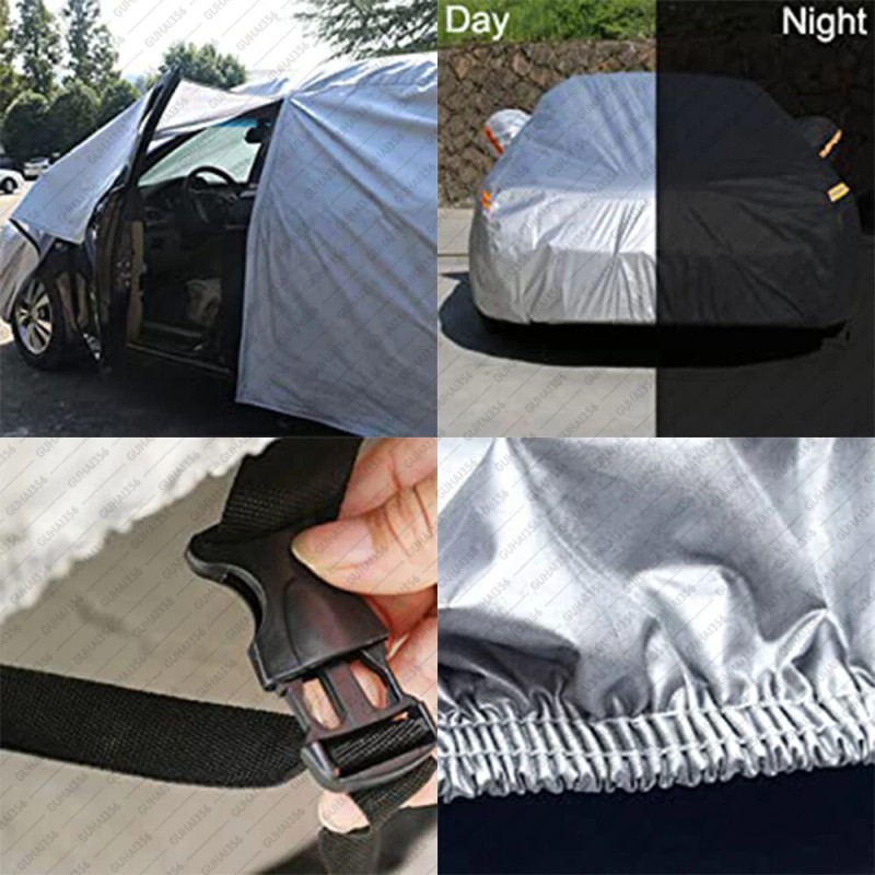 GLOWSPEED Full Car Cover for Outdoor Sun Dust Scratch Rain