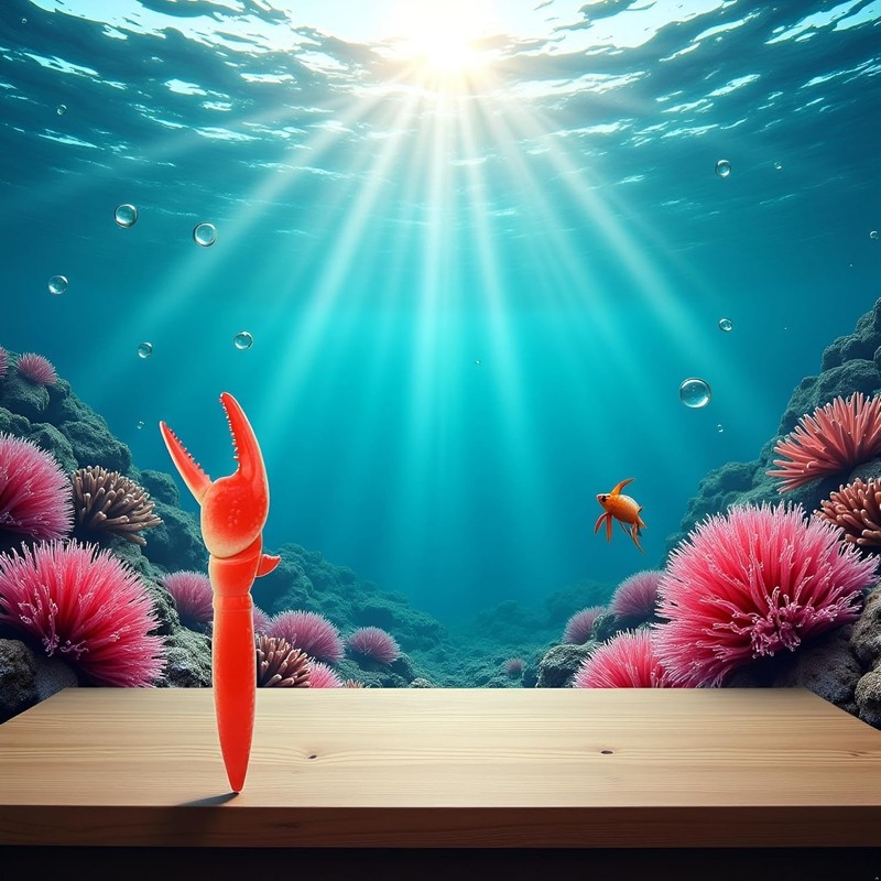 Crab Lobster Claw Gel Pens, Ocean Themed Writing Pens, Novelty