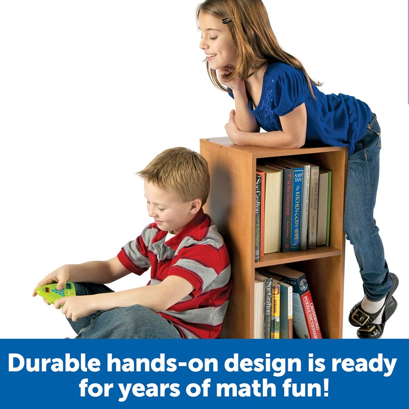 Learning Resources Minute Math Electronic Flash Card, Homeschool, Early Algebra