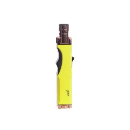 Scorch Torch Pencil Standing Torch grip-push button-easy dial Torch Lighter . - Yellow