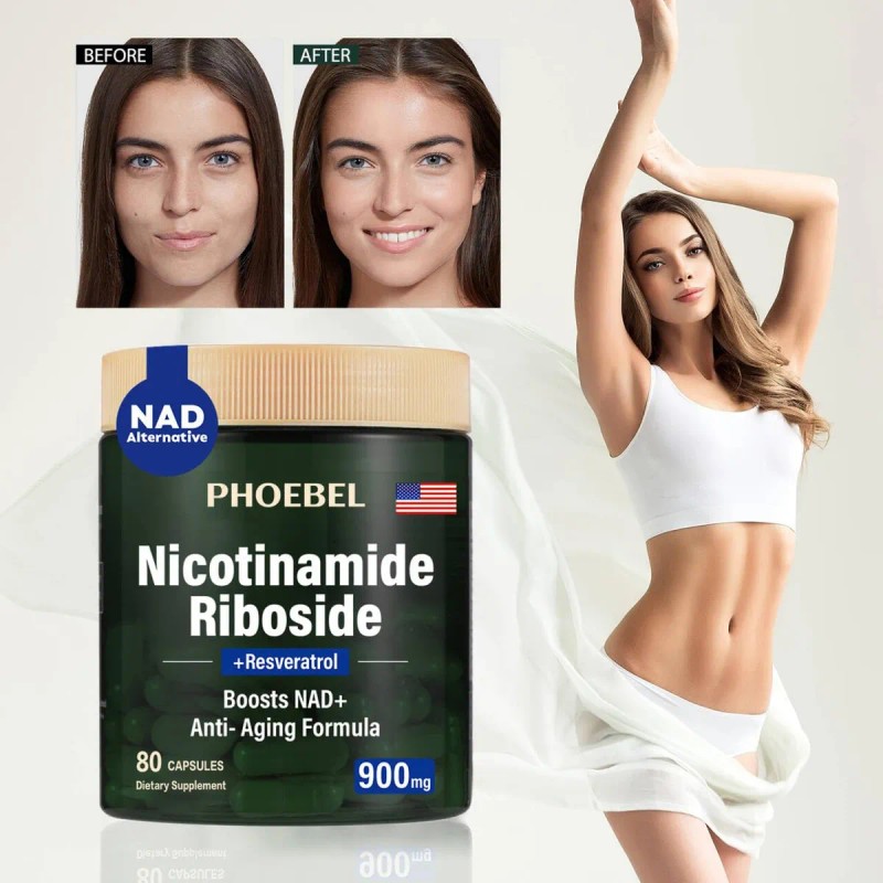 Phoebel Newly Nad Replenishment - 900mg (80 Cpsulas)
