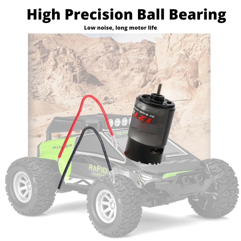 RC Car Brushed Motor, 550 Brushed Motor HighLow Noise Motor