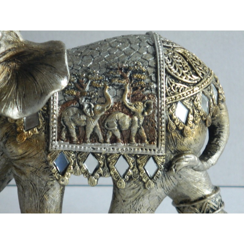 DECORATIVE RAJAH ELEPHANT ORNAMENT