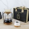 SOTECH Pour Over Coffee Station Dripper Stand Coffee Filter Wooden
