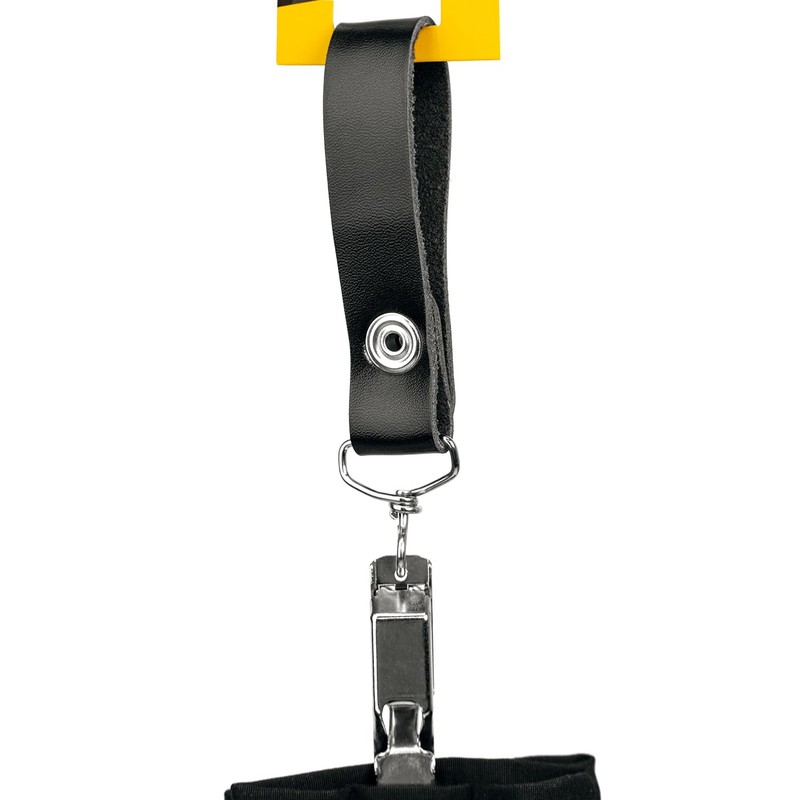 OPENMOON Portable Glove Leather Clips (Black)