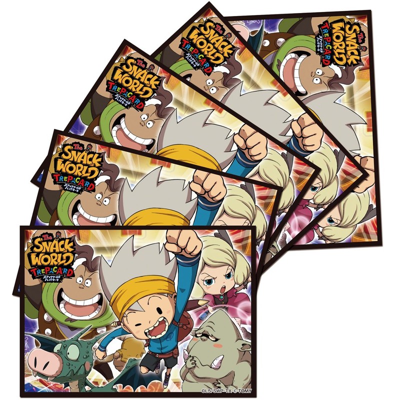 Snack World Takara Tomy Character Card Protect Collection Adventure Beginning