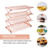 Geesta 2/3/4-Tier Collapsible Cooling Rack with Adjustable 3 Setting Design