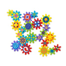 Lakeshore Magnetic Gears Construction Set for Kids Ages 3 to 8 Colorful Creativity