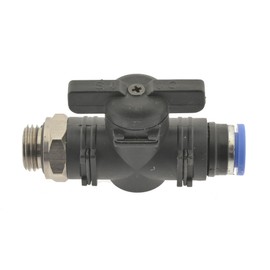 IQS Stop Valve with Cylindrical Thread G 1/8 Inch - 8 mm Plug Connection