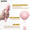 Adopet Pet Grooming Brush – Cat Paw Design Self-Cleaning Slicker