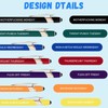 Riomijun Funny Ballpoint Pens 7 Pack – Sarcastic Days of