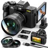 4K 48MP Digital Camera for Photography with Autofocus & Anti-Shake