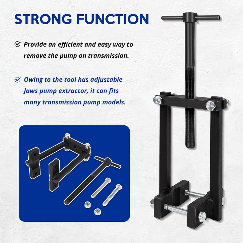 Transmission Pump Puller Remover Tool with Adjustable Jaws Pump Extractor,