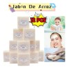 Jabón De Arroz Aclarante Hidratante Corporal Facial 12 Pzs