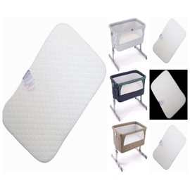 Bluemoon Bedding® Microfibre Hypoallergenic Crib Mattress 4cm Thick: Compatible with The Next to Me Crib British Made Quality Mattress