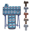 Harrison Howard Sturdy Waterproof Western Saddle Cover with Stylish Prints