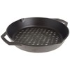 Lodge 12" Cast Iron Dual Handle Grill Basket