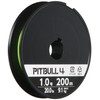 Shimano PL-M64R PE Pitbull Braided Line, 4-braid Type, 218.7 yd