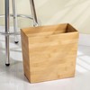 iDesign Small Rectangular Bathroom Trash Can - Set of 2