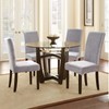 Alishomtll Dining Chair Covers Set of 4 Stretch Velvet Chair