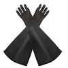 HOLDWIN Heavy Duty Sandblasting Gloves 24.8" Rubber Gloves for Sandblaster