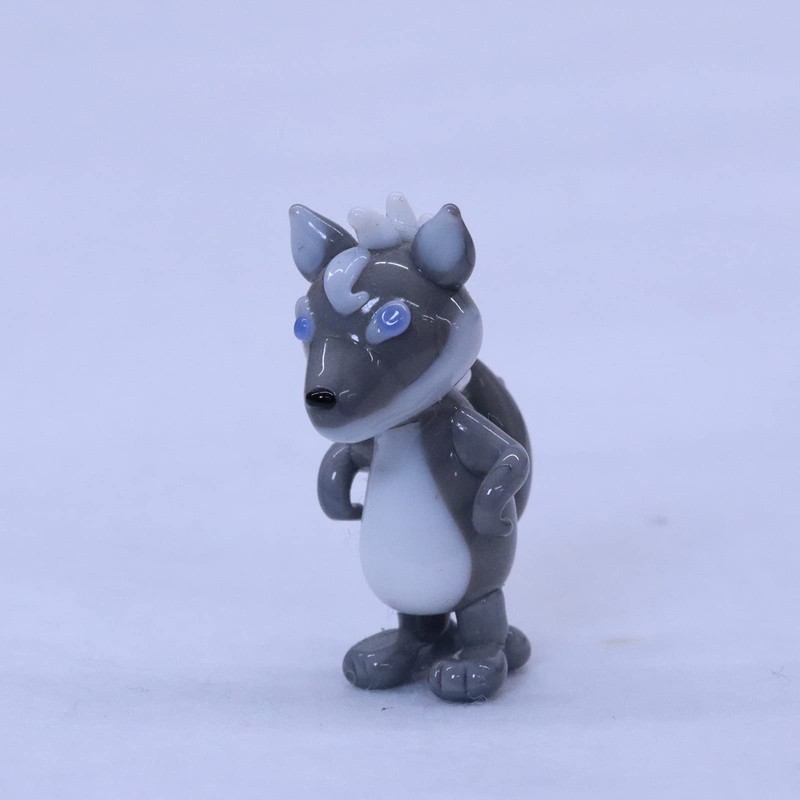 castle enterprise new pretty glasswork wolf