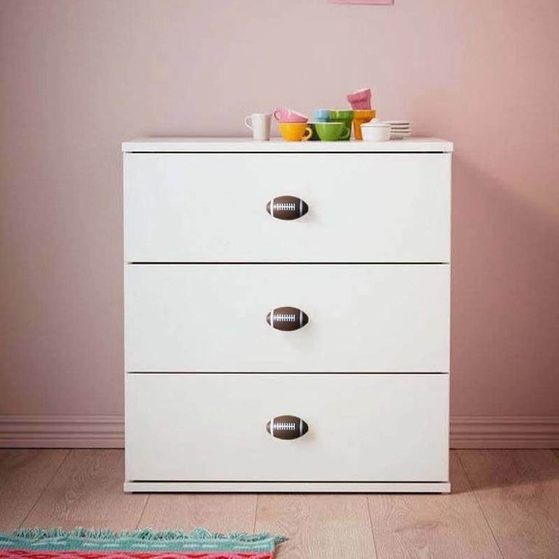 Gold-t Football Knob Drawer Knobs for Kids Knobs for Boys