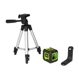 Grettz G2D Mini Green Laser Level with Tripod – Cross Line Self-Leveling Tool, Compact & Portable, Ideal for DIY, Construction, Home Renovation