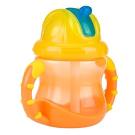 Nuby Flip N' Sip Cup Anaranjado 236.59ml (8oz)
