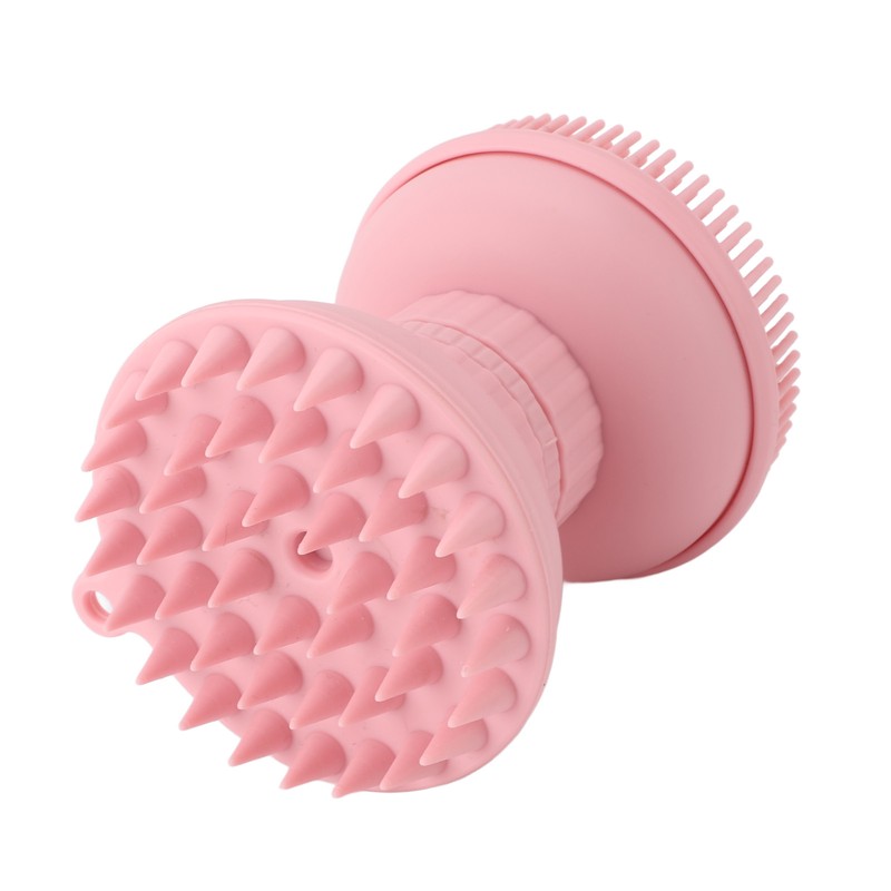 3 In 1 Cleansing Shampoo Manual Massage Brush Dual Head