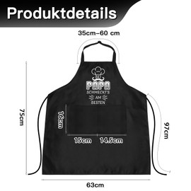 Papa Geschenk Geburtstag,Geburtstagsgeschenk Für Papa Geburtstagsgeschenk Vatertagsgeschenk Personalisierte Geschenke Vatertag Weihnachten Ostergeschenk Valentinstag Kochschürze Für Männer Schürze