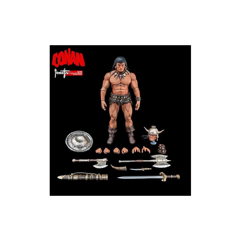 Icon Collectibles Conan The Barbarian 1:12 Scale Action Figure
