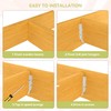 25 pcs 2x8 Joist Hanger,LU28 18 Gauge Galvanizing Face Mount